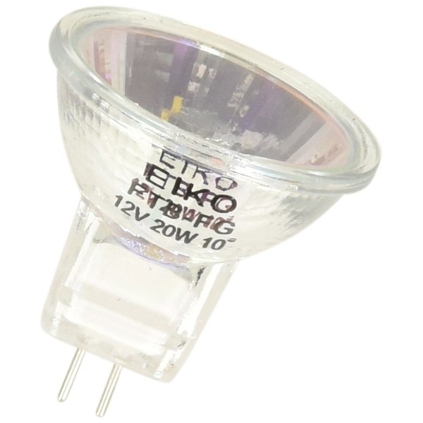 Eiko FTB-FG 10 Degree Spot MR11 GU4 Base Halogen Bulb, 12V/20W