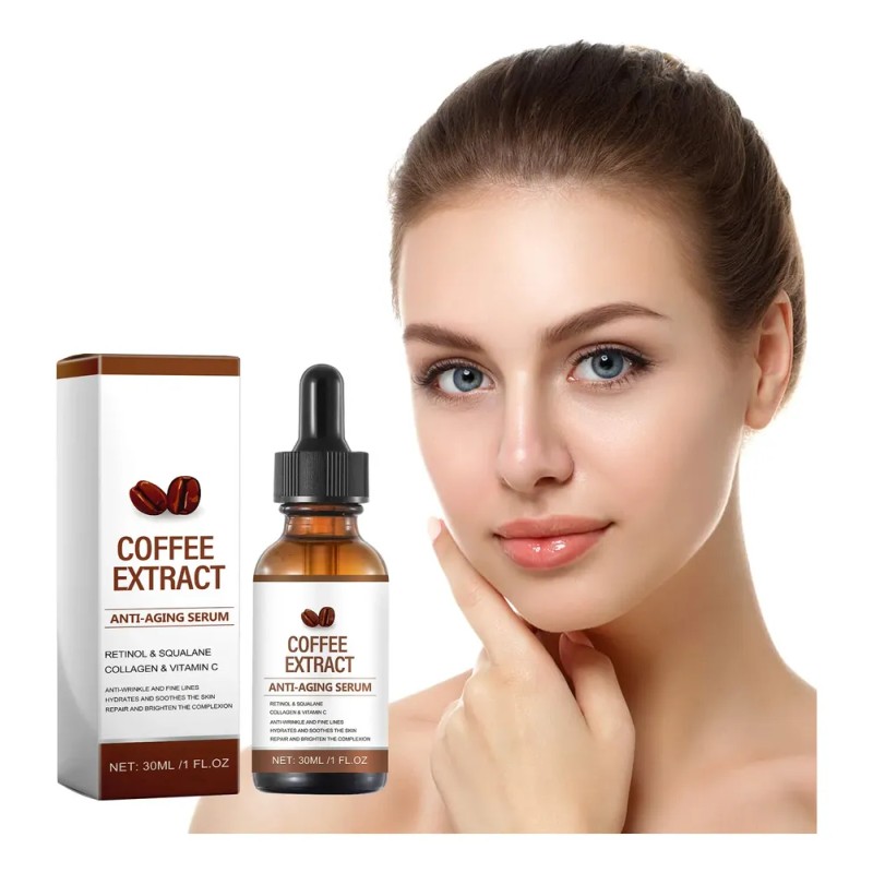 30 Ml De Cafeína Para Rostro, Antienvejecimiento Facial Para