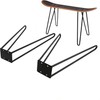 ZenithPrime 2Pcs Skateboard Stool Legs, 15.75inch Longboard Benches Feet, 350lbs