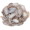 KYEYGWO 10 Pcs Polished Agate Geode Slices Stone for Home