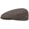 LIERYS Britain Flat Cap Houndstooth Multicoloured Made in Italy Men's