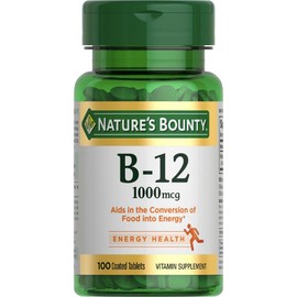 Vitamin B12 by Nature's Bounty, Vitamin Supplement, Supports Energy Metabolism 74312013805