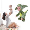 Dinosaur Baby Doll Mobile Singing Tail Wagging Soft Plastic Simulation