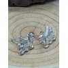 Wales/Welsh Dragon Stud Earrings/Ear Studs - 10mm W X 8mm