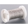 KnorrPrandell 6482902 - Draht Bouillon-Effektdraht silber, 50 meter/Rolle/2 mm