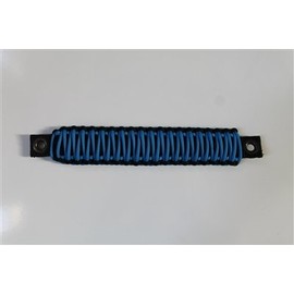 Bartact Rear Side Sound Bar Compatible with Jeep Wrangler Grab Handles Paracord JK - Black/Cosmos Blue Pair