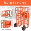 Wire Spool Rack Wire Caddy for Spool, Portable Wire Rack
