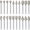 YACHUN Electroplated Diamond Bits, Whetstone Set of 20, Super Hard