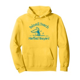 Inkwell Beach Martha's Vineyard Mermaid Fish Tail Pullover Hoodie