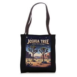 Landscape and Stars Joshua Tree National Park California Tote Bag
