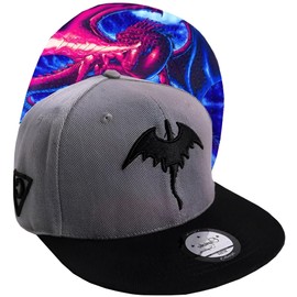 Capiche [38 Variations] Special Series Snapback Cap - Cap - One Size - Unisex - Men - Women - Fire dragon