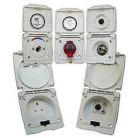 Bullfinch 6088/D Caravan & Motor Home Shower Outlet Point 1.5M Hose