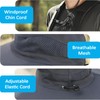 Solar Fan Hat Wide Brim Solar Fan Hat Outdoor Sun