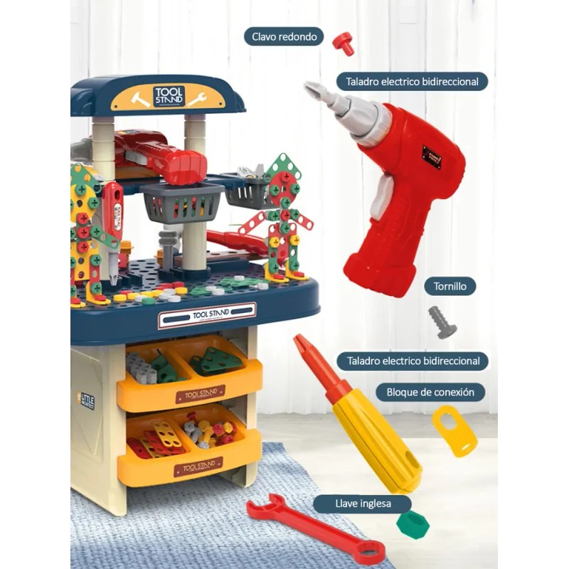 Juguete Niños Herramientas Construccion Didactico Infantil