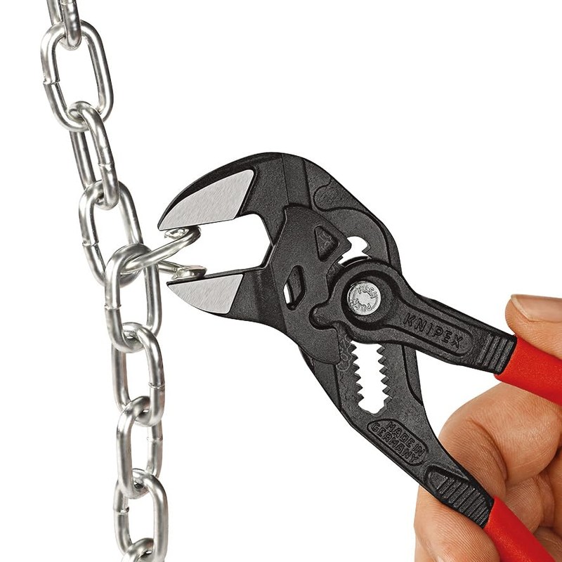 KNIPEX 8601-180SB Plier Wrench Plastic Coated Handle 8601-180SB