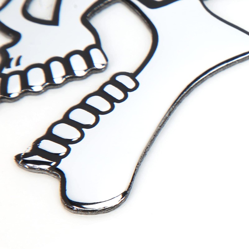 Universal Motorcycle Fuel Tank 3D Sticker, 2 Pieces Tank Sticker,