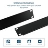 Tecmojo 1U Blank Rack Mount Panel, Steel Patch Panel Filler