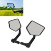 Bar End Bike Mirror Handlebar Mount Rearview 360 Degree Rotatable