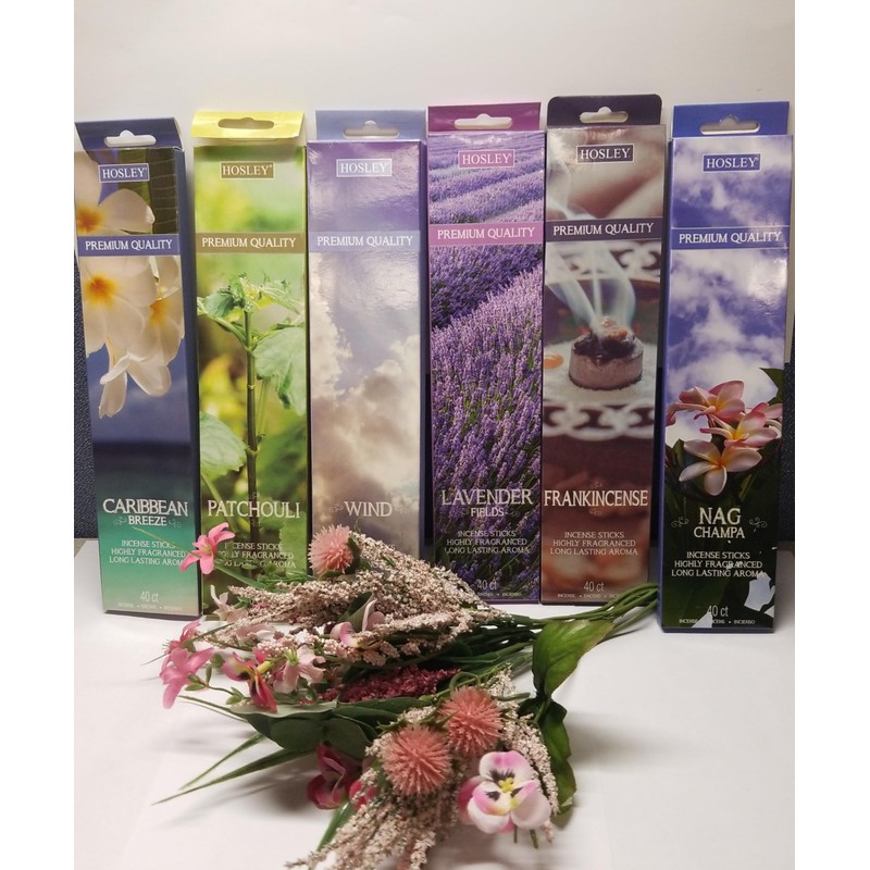 Hosley 120 Pack Assorted Incense Sticks + Bonus 120 Pack