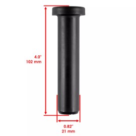 Caltric Rear Suspension A-Arm Bushing Kit for Polaris Ranger RZR S 800 EFI 2010 2011