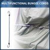 INFINAUTO Luggage Cords with Hooks 60cm Motorcycle Trailer Trucks Cargo
