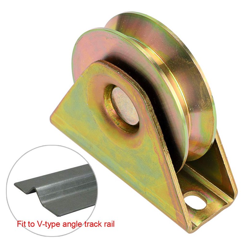 Skelang 3" Sliding Gate Wheels, V Groove Caster, Heavy Duty
