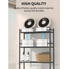 GloTika 3-Tier Over The Toilet Storage, Space Saver Metal Bathroom