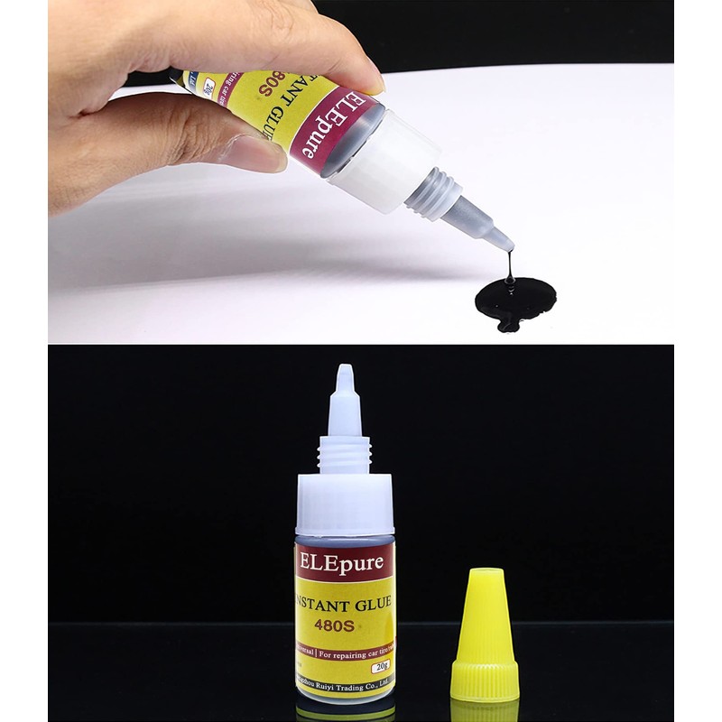Black Tire Repair Glue Rubber Strong Adhesive Bonding for Sidewall