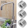 OTOTEC 8Pcs 304 Stainless Steel Spacer Sleeve M8 Unthreaded Bushing