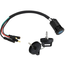 JOD Ignition Key Switch for Honda TRX300 Fourtrax 300 TRX300FW Fourtrax 1990 1991 1992 1993 1994 1995 1996 1997 1998 1999 2000 ATV