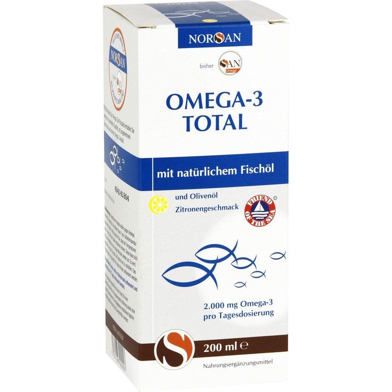NORSAN Omega-3 Total Flüssigkeit, 200 ml Solution