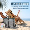 INSMEER Cooler Bag 90 Cans/55L, Insulated Soft Sided Cooler with