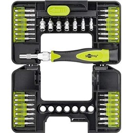 Goobay 74003 37-Piece Precision Screwdriver Set for Precision Screwdriving