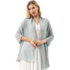 Bridesmay Chiffon Elegant Stole Scarf for Dress in Various Colours
