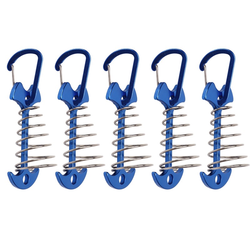 5pcs Fishbone Tent Nails Large Deck Boards Camping Tent Fixing