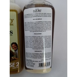SAN RO Gray Hair LOTION Coloring Treatment Herbal Extracts 240ml { 2 Bottles }