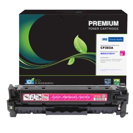 MSE Brand Remanufactured Toner Cartridge Replacement for HP CF383A (HP 312A) | Magenta