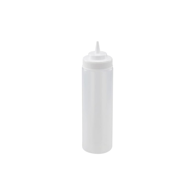 Winco Wide Mouth Squeeze Bottles 24-Ounce, 6-Pack