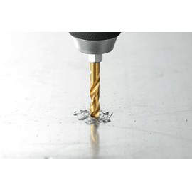 Takagi EARTH MAN Ironwork Drill Short 0.18 inch (4.5 mm), Set of 2 (Metal/Metal)