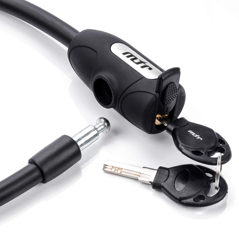 meteor Cable Locks Bicycle Lock Key Lock Chain Combination Cable