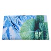 Bathroom Curtain with Hook Waterproof Elastic Hanging Shower Curtain for