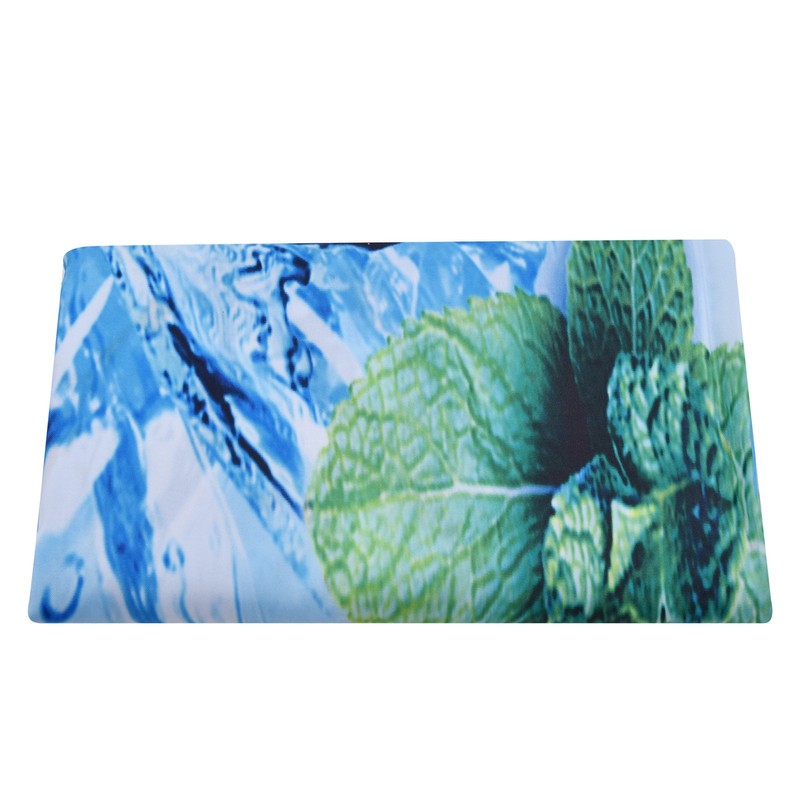 Bathroom Curtain with Hook Waterproof Elastic Hanging Shower Curtain for