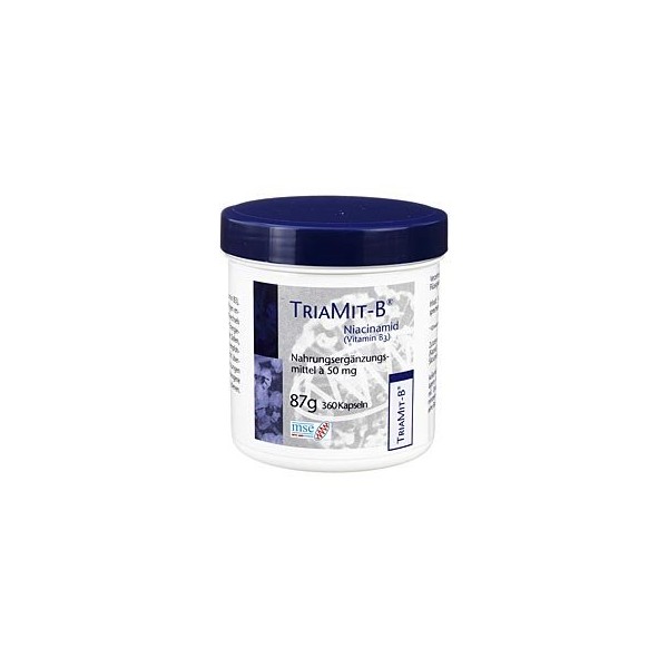 TRIAMIT B Niacinamide 50 mg Capsules Pack of 360