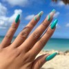 DND Matching Polish Set Gel & Lacquer 666 Caribbean Sea