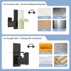 TKZTKZ No Drill Curtain Rod Brackets:Self Adhesive Curtain Rod Holders