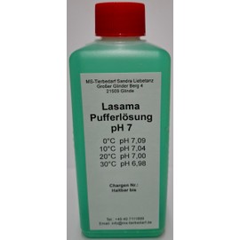 Lasama Buffer Solution / Calibration Solution pH 7 250 ml Calibration Solution