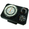 EverTrust NO1230 Altimeter, Analog Compass, Barometer, Black