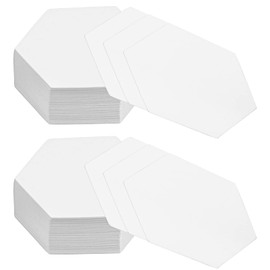 200 Count Paper Piecing Paper Paper Piecing Shapes Hexagon Paper Piecing Templates Quilting Templates for Use in Quilting, Sewing, and Craft Projects(1 Inch)