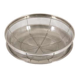 Pearl Metal HC-586 Colander Tray Set, 10.2 inches (26 cm), Stainless Steel, Umami