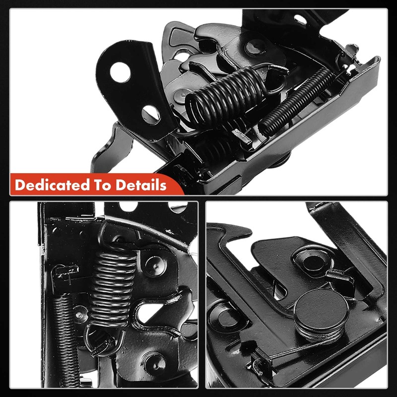 A-Premium Hood Latch Lock Compatible with Hyundai Elantra 2004-2006, Front